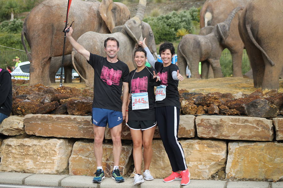 La lluvia respetó hasta el final de la prueba destinada a recaudar fondos para Proyecto Hombre Málaga