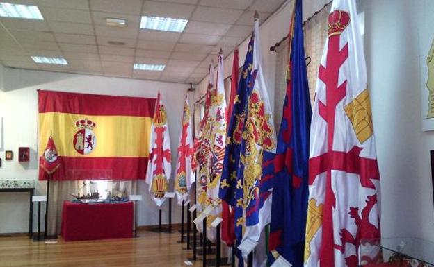 Banderas históricas de España. 