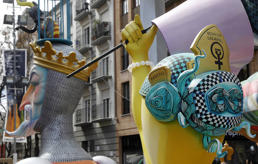 El arte crítico típico de Valencia ya está por sus calles desde este viernes