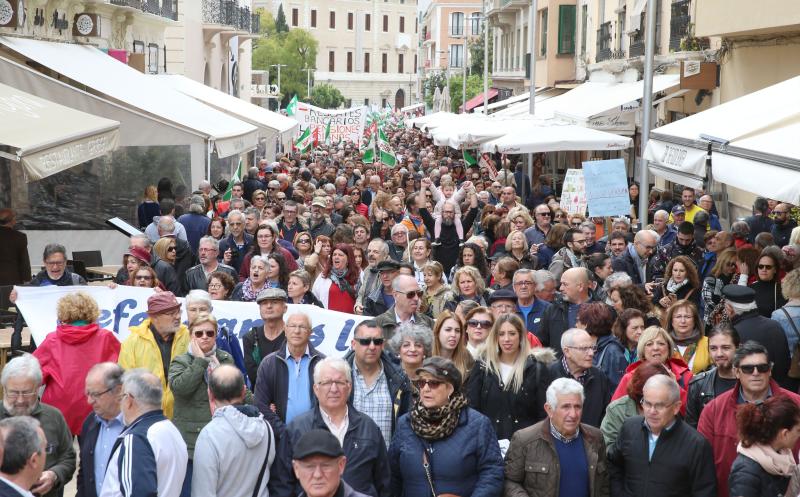 Fotos: Fotos de la manifestación por unas pensiones dignas en Málaga