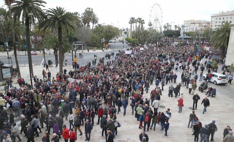 Fotos: Fotos de la manifestación por unas pensiones dignas en Málaga