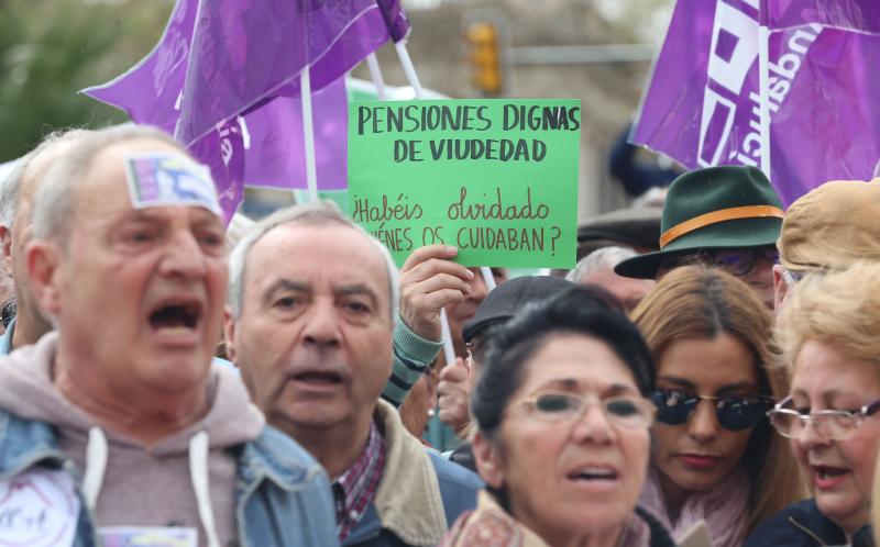 Fotos: Fotos de la manifestación por unas pensiones dignas en Málaga