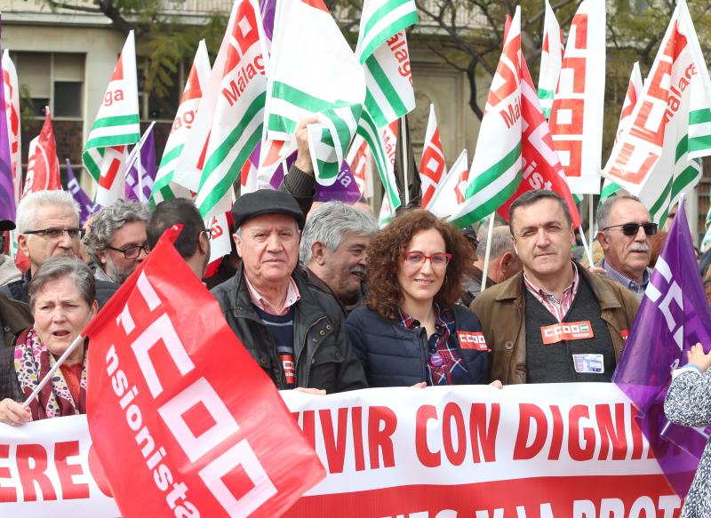 Fotos: Fotos de la manifestación por unas pensiones dignas en Málaga