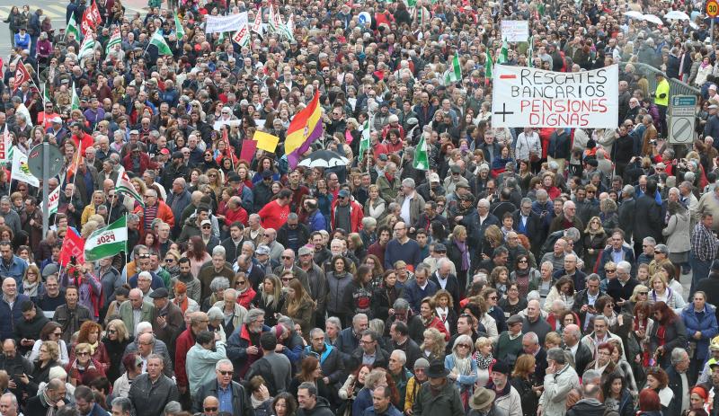 Fotos: Fotos de la manifestación por unas pensiones dignas en Málaga