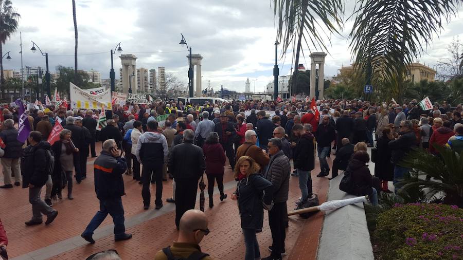 Fotos: Fotos de la manifestación por unas pensiones dignas en Málaga