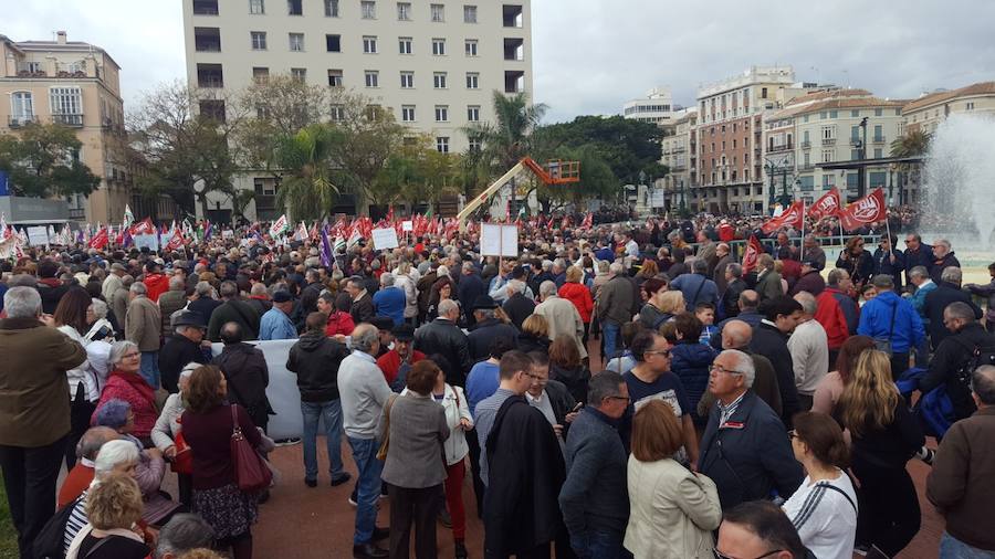 Fotos: Fotos de la manifestación por unas pensiones dignas en Málaga