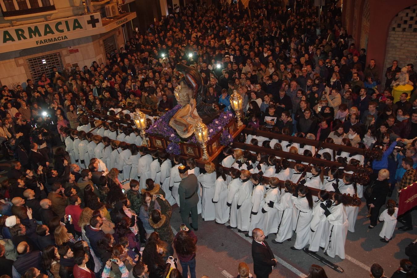 Sangre, Gitanos, Pollinica, Prendimiento, Huerto, Penas y Piedad