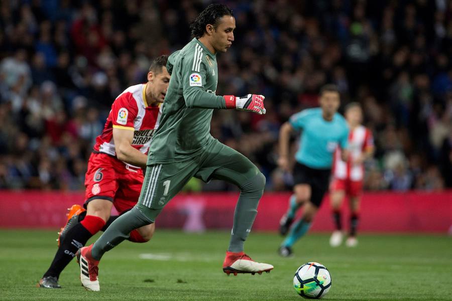 Festival goleador de Real Madrid y Girona en un duelo que se decantó para los blancos gracias al póker de goles de Cristiano Ronaldo.