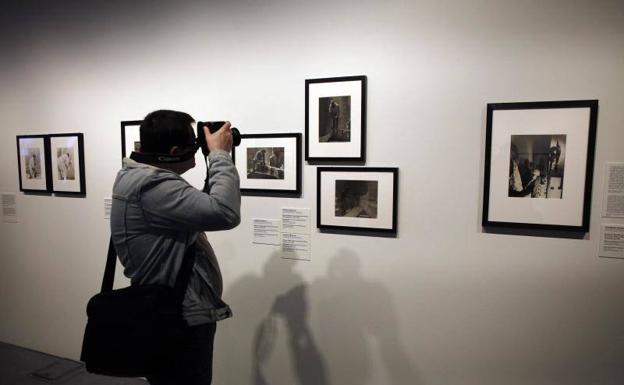 Piezas de la exposición en el Pompidou. 