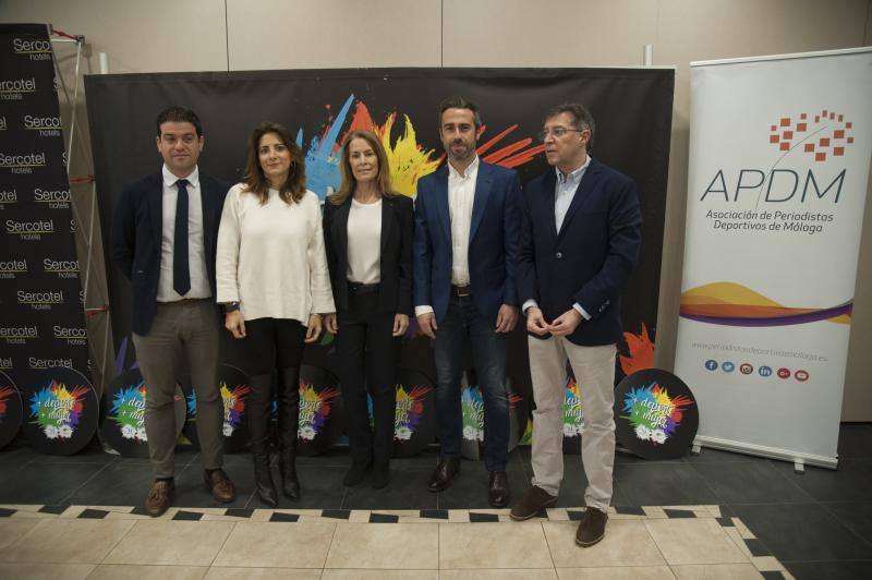 La Asociación de Periodistas Deportivos de Málaga reunió esta mañana a directores de medios de comunicación y a deportistas locales destacadas para analizar esta realidad