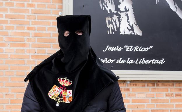 El liberado, esta mañana, en la prisión de Alhaurín de la Torre.