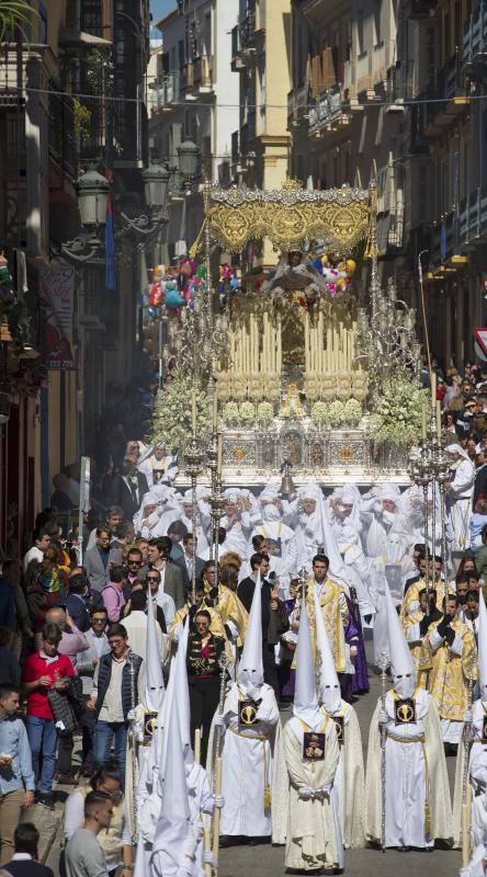 Imágenes de los cortejos de Rocío, Penas, Nueva Esperanza, Estrella, Rescate y Sentencia