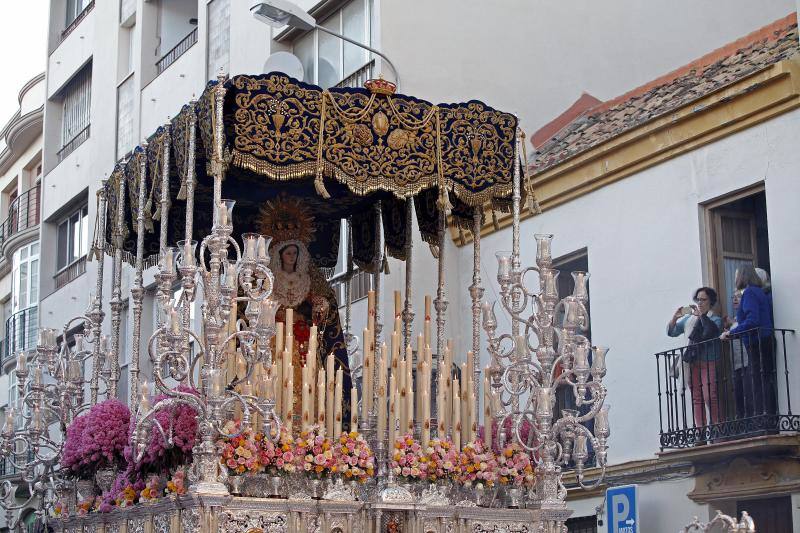 Imágenes de los cortejos de Rocío, Penas, Nueva Esperanza, Estrella, Rescate y Sentencia