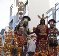 Imágenes de los cortejos de Rocío, Penas, Nueva Esperanza, Estrella, Rescate y Sentencia