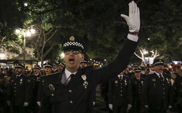 Semana Santa Málaga | Martes Santo. Himno Policía Local de Málaga. Humillación y Estrella