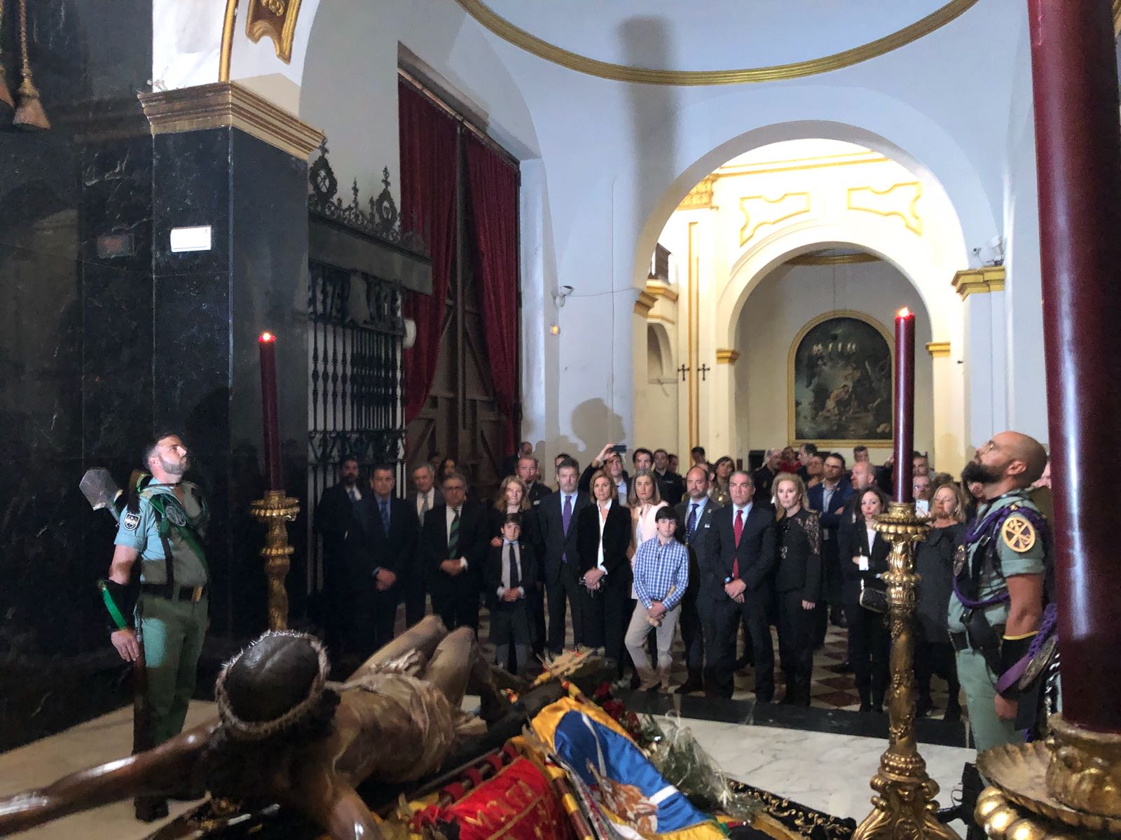 Semana Santa Málaga | Fotos Miércoles Santo | Tres ministros y la presidenta de la Junta asisten hoy a la Semana Santa de Málaga