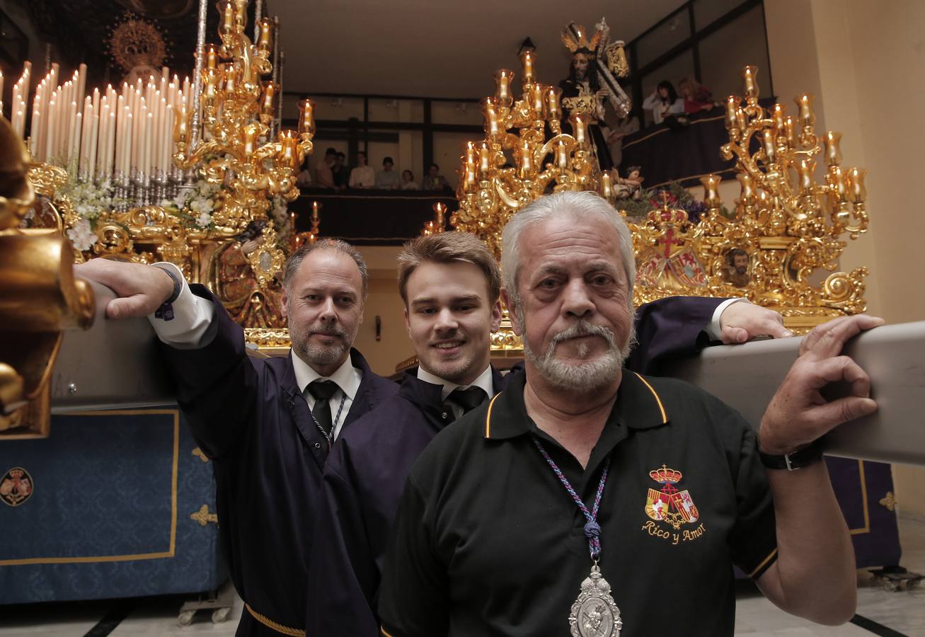 Semana Santa de Málaga | Fotos del recorrido procesional de Cofradía de Jesús El Rico y María Santísima del Amor el Miércoles Santo 2018