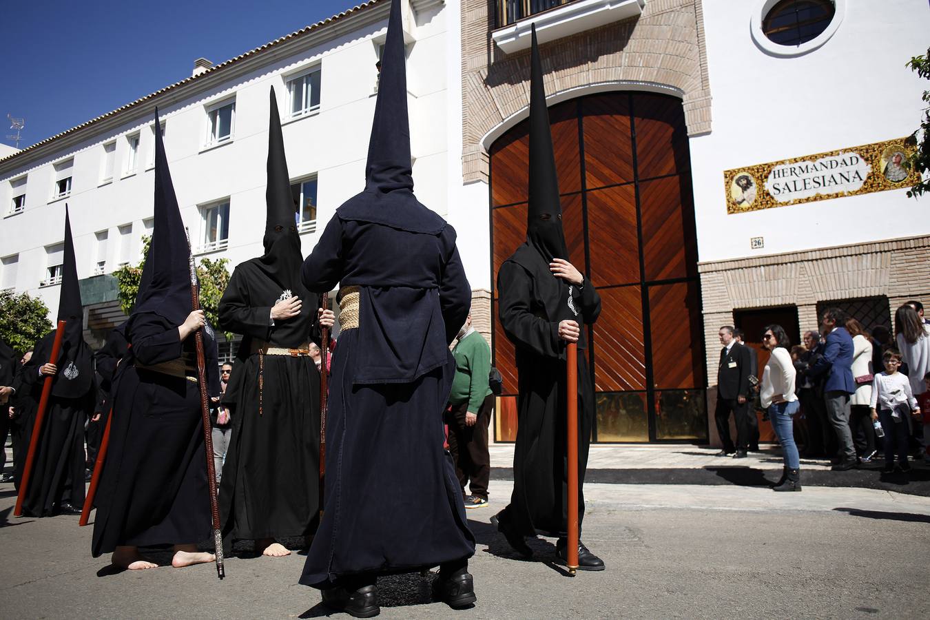 el Cristo de las Penas y María Santísima del Auxilio (Salesianos)