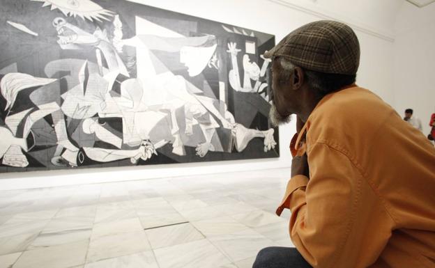 Ver el ‘Guernica’ de Picasso era un viejo deseo que Moses cumplió gracias al documental
