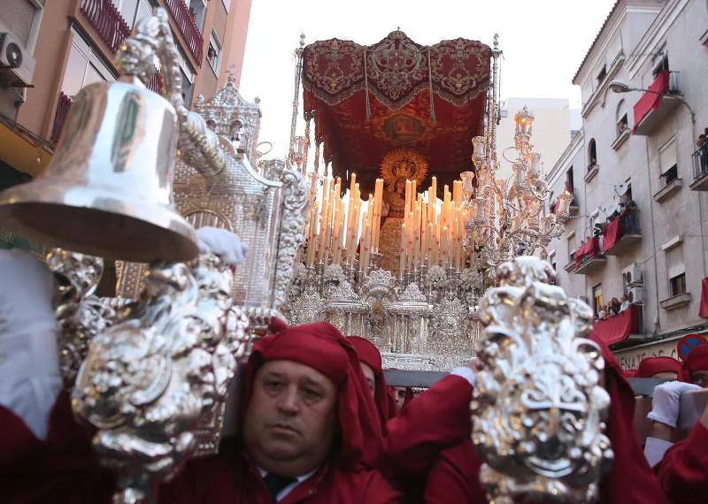 La procesión de la Cofradía de Zamarrilla de este Jueves Santo, en 