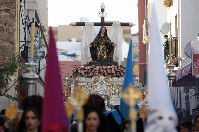 Fotos del recorrido procesional de la cofradía trinitaria