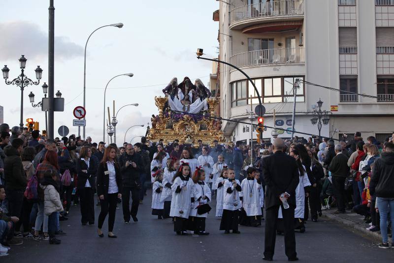 Fotos del recorrido procesional de la cofradía trinitaria