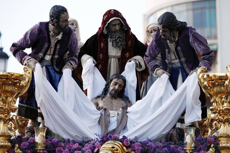Fotos del recorrido procesional de la cofradía trinitaria