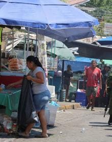 Imagen secundaria 2 - Dos tiroteos dejan al menos dos muertos y obligan a suspender un vía crucis en Acapulco