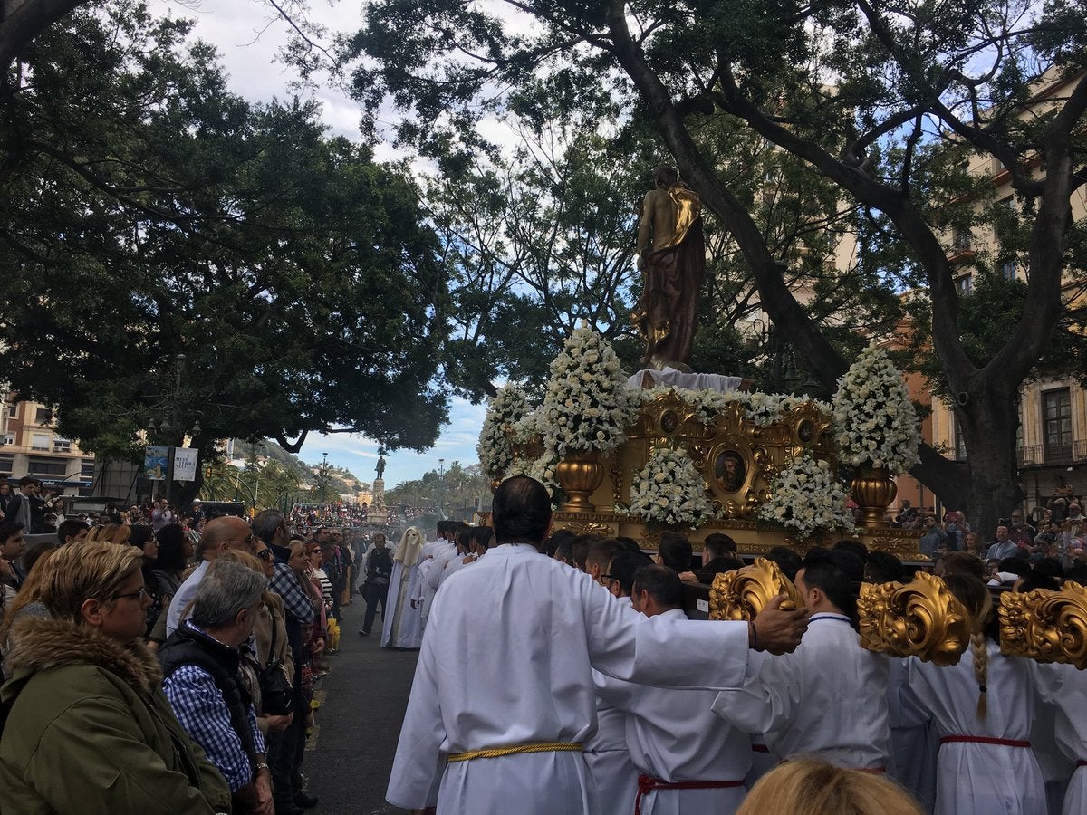 Semana Santa de Málaga | Fotos de la procesión del Resucitado el Domingo de Resurrección de 2018