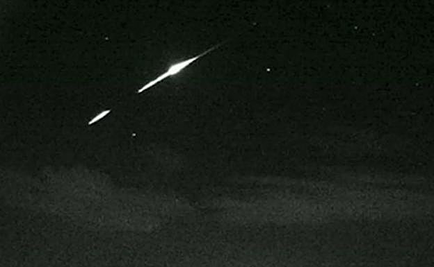 Una roca procedente de un asteroide genera una espectacular bola de fuego en Andalucía