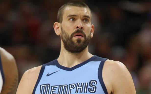 Marc Gasol, con gesto serio. 