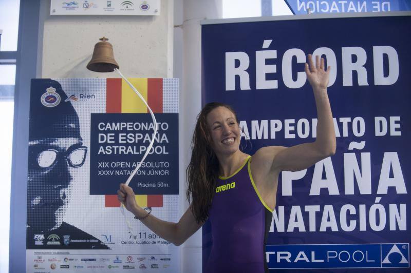 Jessica Vall bate en Málaga el récord de España en 50 metros braza