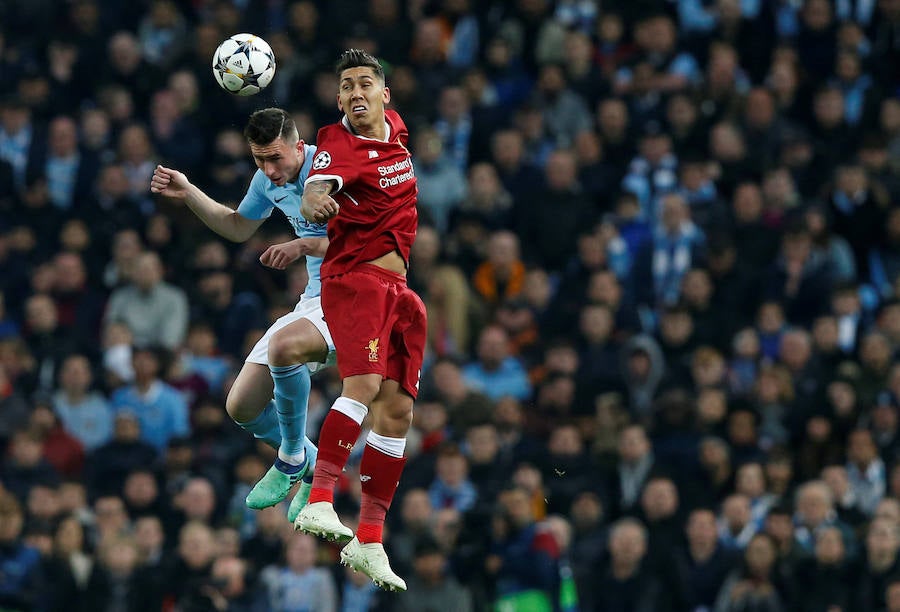 El Liverpool se impone también en el Etihad con tantos de Salah y Firmino para rubricar el pase a semifinales de la Liga de Campeones, tras un encuentro en el que el City se adelantó por mediación de Gabriel Jesús y en el que Mateu Lahoz expulsó a Pep Guardiola tras las protestas del técnico por un gol anulado a Sané. 