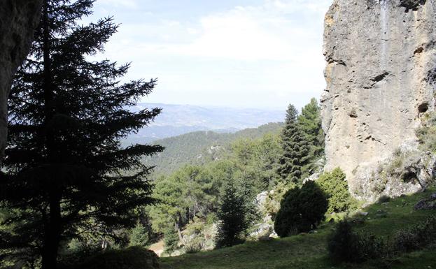 Vista desde la Cueva del Agua. Foto Ricardo Pastor.