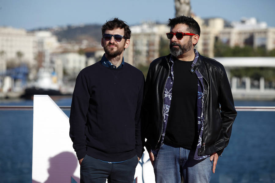 El equipo de 'Memorias de un hombre en pijama', en el photocall