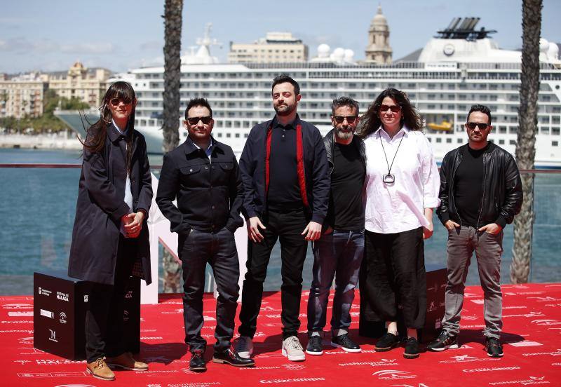 Photocall con el equipo de la película 'I HATE NEW YORK'. Con la presencia de Gustavo Sánchez, director y los productores Juan Antonio Bayona, Sole Martínez y Fiona Vidal-Quadras.