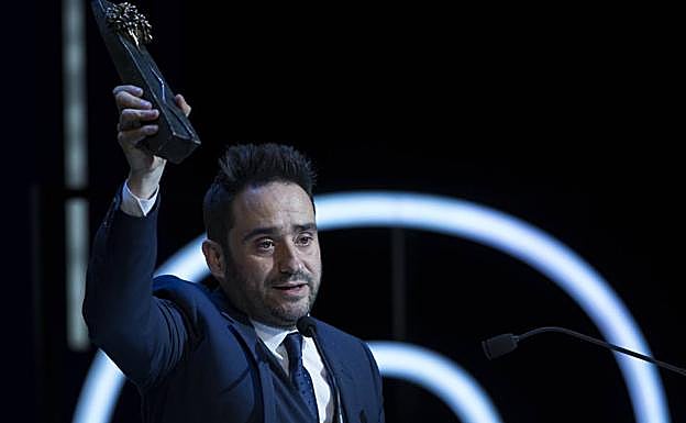 El director fue el homenajeado en la gala de anoche.