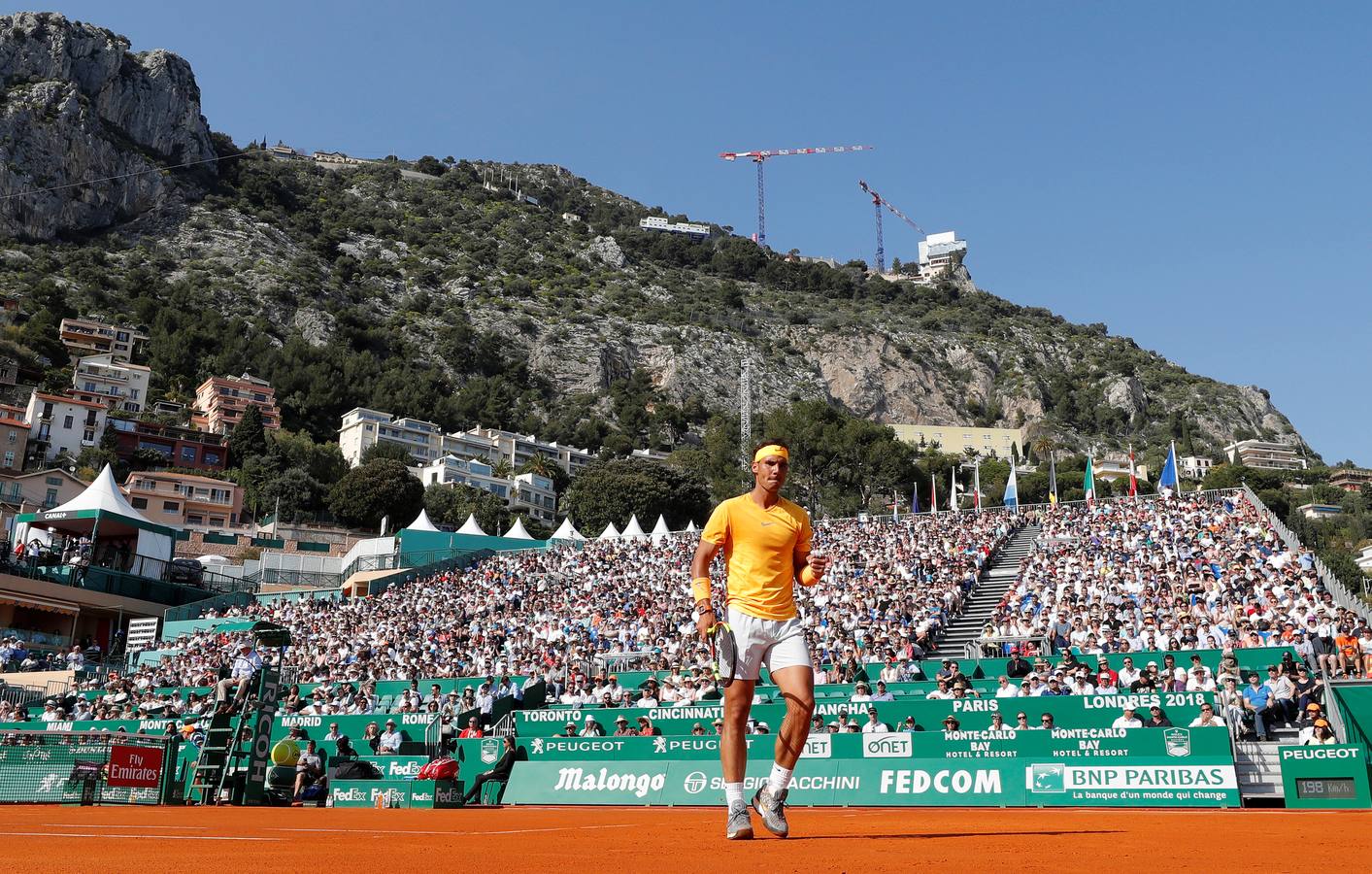 Rafa Nadal se enfrenta a Karen Khachanov en busca del pase a los cuartos de final del MAsters 1.000 de Montecarlo.