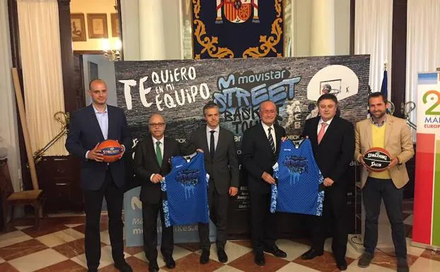 Presentación del circuito en el Ayuntamiento de Málaga. 