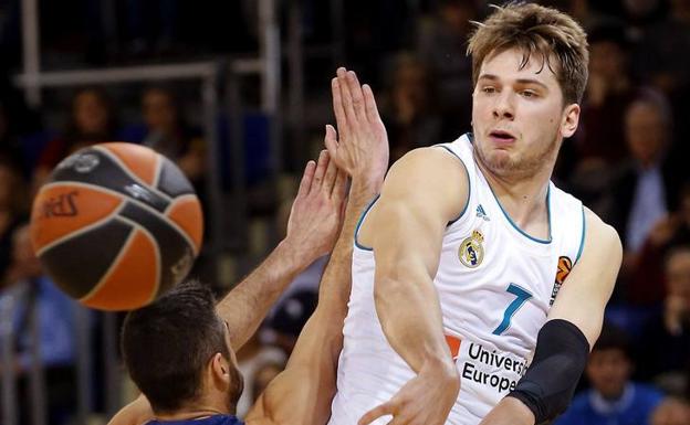 Luka Doncic, durante un partido. 