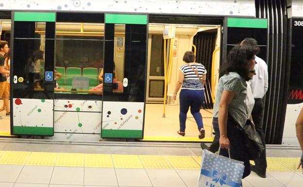 El metro de Málaga supera los 20 millones de usuarios desde su puesta en servicio comercial