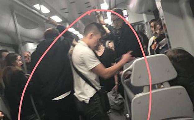 Imagen que ha compartido la chica en su muro de Facebook. 