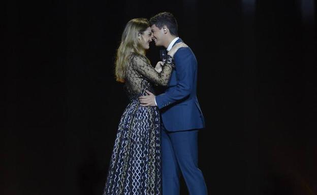 Amaia y Alfred demostraron mucha complicidad en el segundo ensayo para Euriovisión.