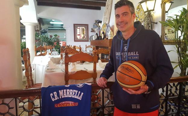 Francis Tomé, ayer en Marbella. 