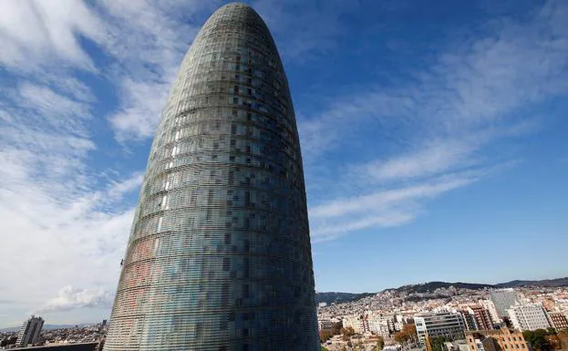 Torre Gloriès de Barcelona, donde se instalará Facebook.