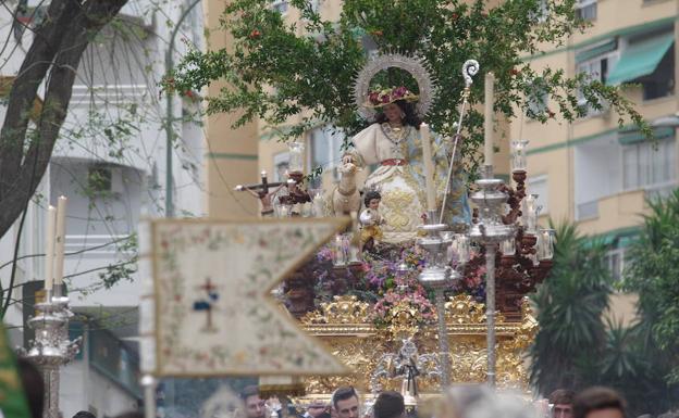 Procesión de la Divina Pastora. 