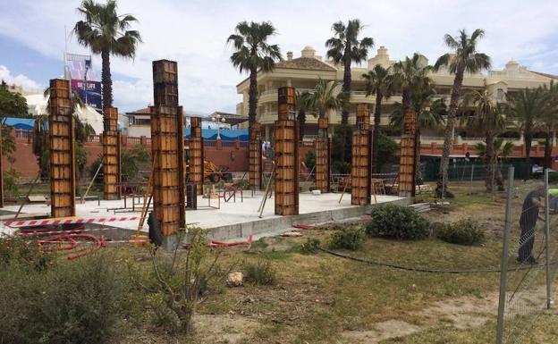 El nuevo chiringuito contará con cerca de doscientos metros cuadrados. 