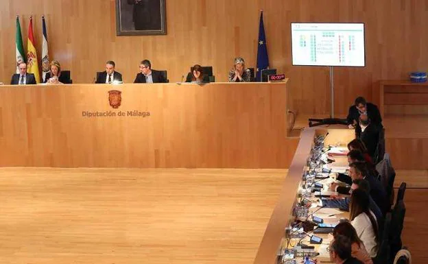 Las cuestiones sociales marcarán el pleno de la Diputación de Málaga