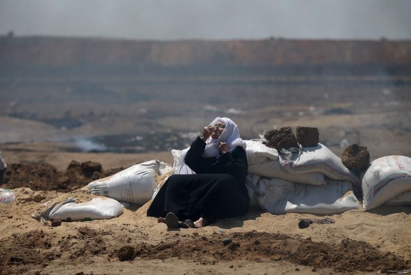 Más de cuarenta muertos y más de un millar de fallecidos en Gaza, en las protestas contra la embajada de EE UU en Jerusalén