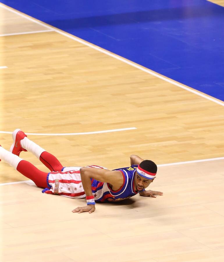 Fotos: El espectáculo de los Harlem Globetrotters en Málaga